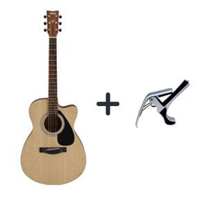 Yamaha FS80C Acoustic Guitar Combo Package with Capo